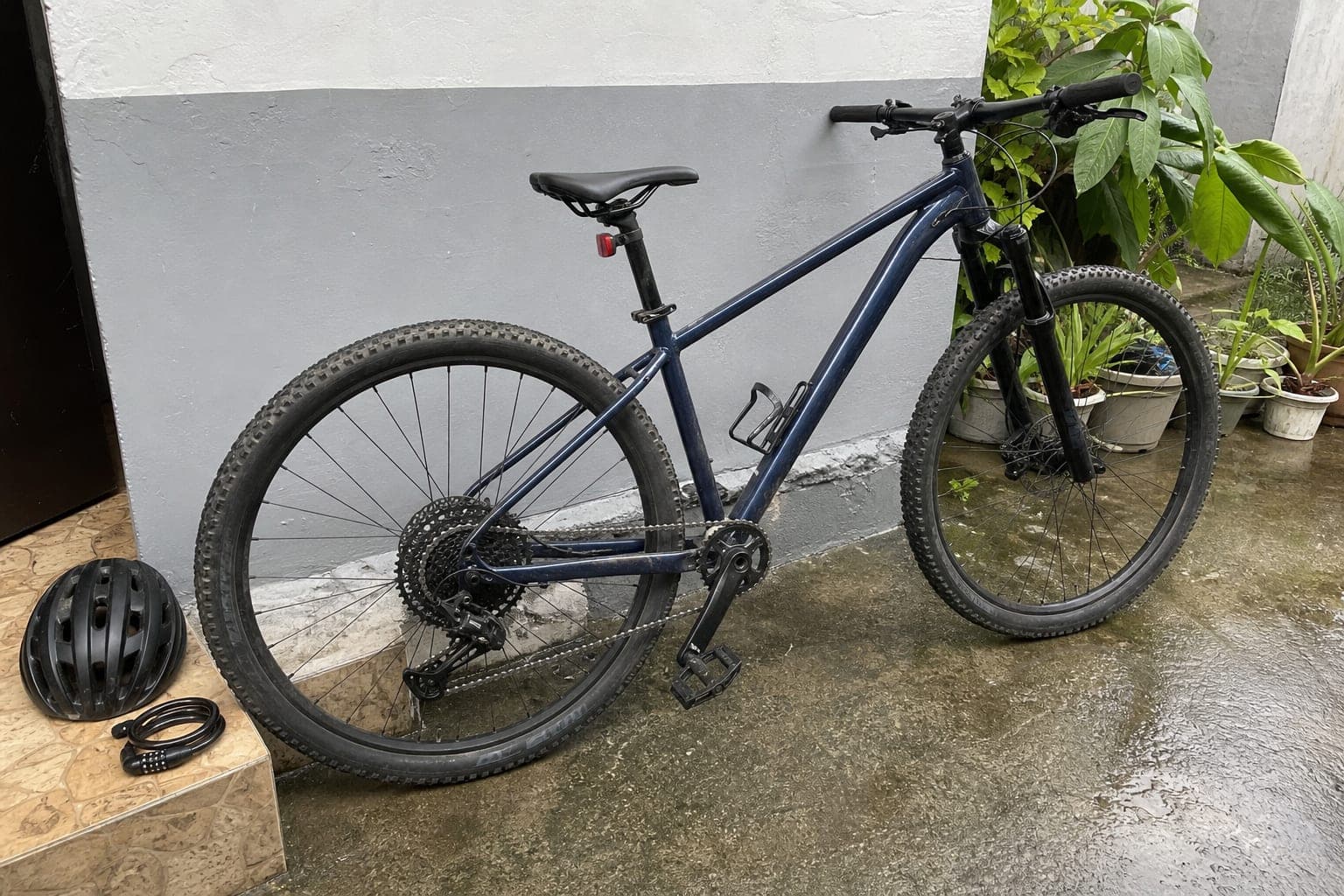29er hardtail mountain bike, size M